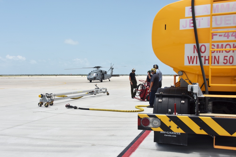 Hot refueling at NAS Key West