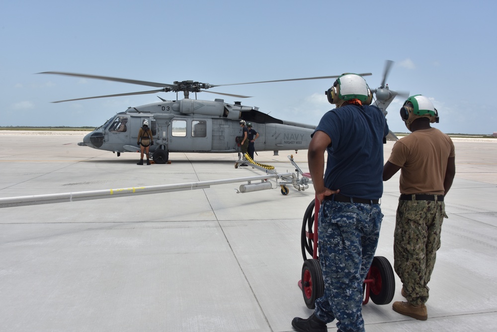 Hot refueling at NAS Key West