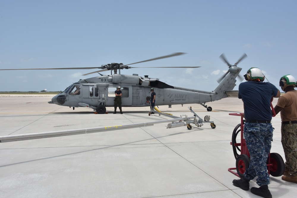 Hot refueling at NAS Key West