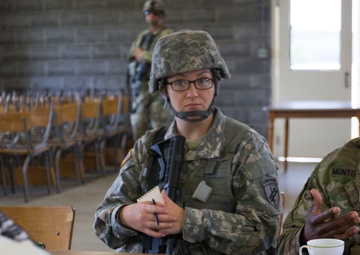 Civil Affairs Soldiers Train with Roleplaying Scenarios