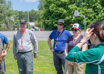 Key Leaders and Educators learn about patrolling during Educators Workshop