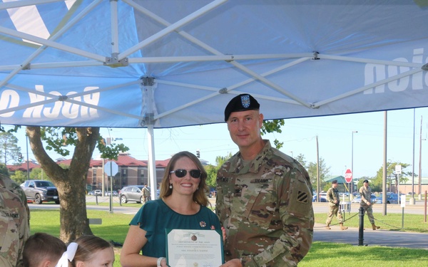 Lt. Col. Chadwick takes Command