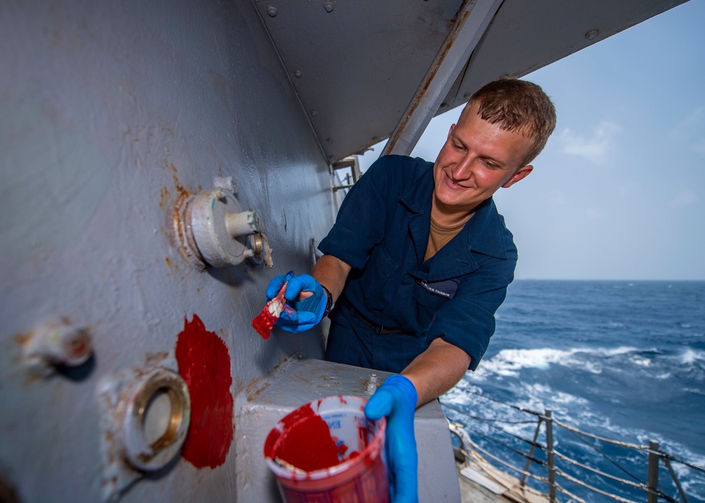 USS Bainbridge Deployment