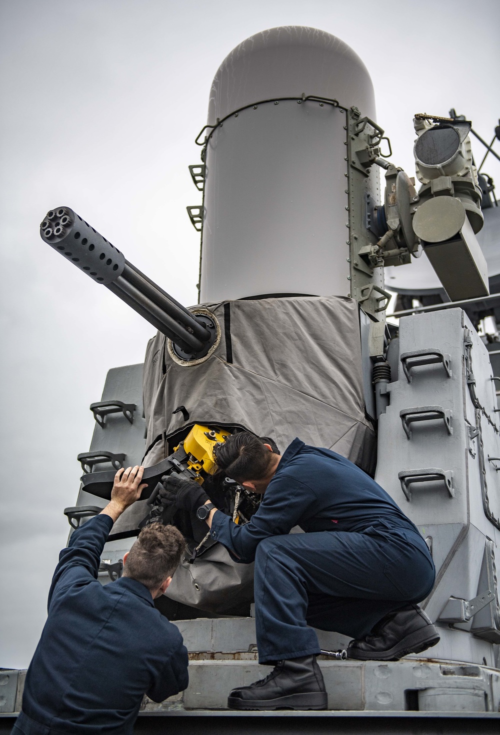 USS Michael Murphy CIWS Maintenance