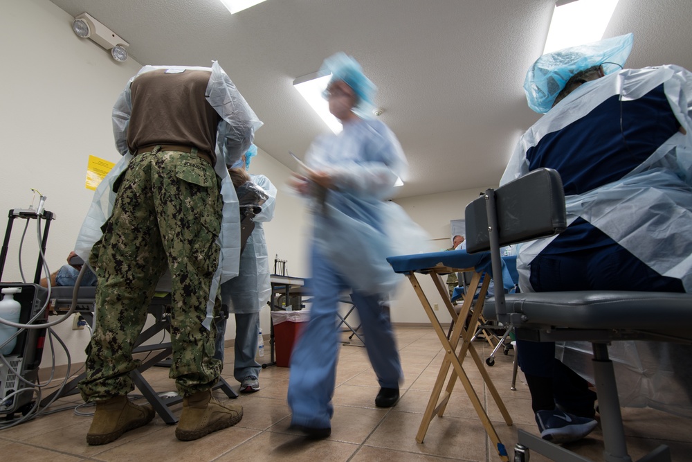 Joint Air Force, Navy dental clinic ‘changing lives one tooth at a time’