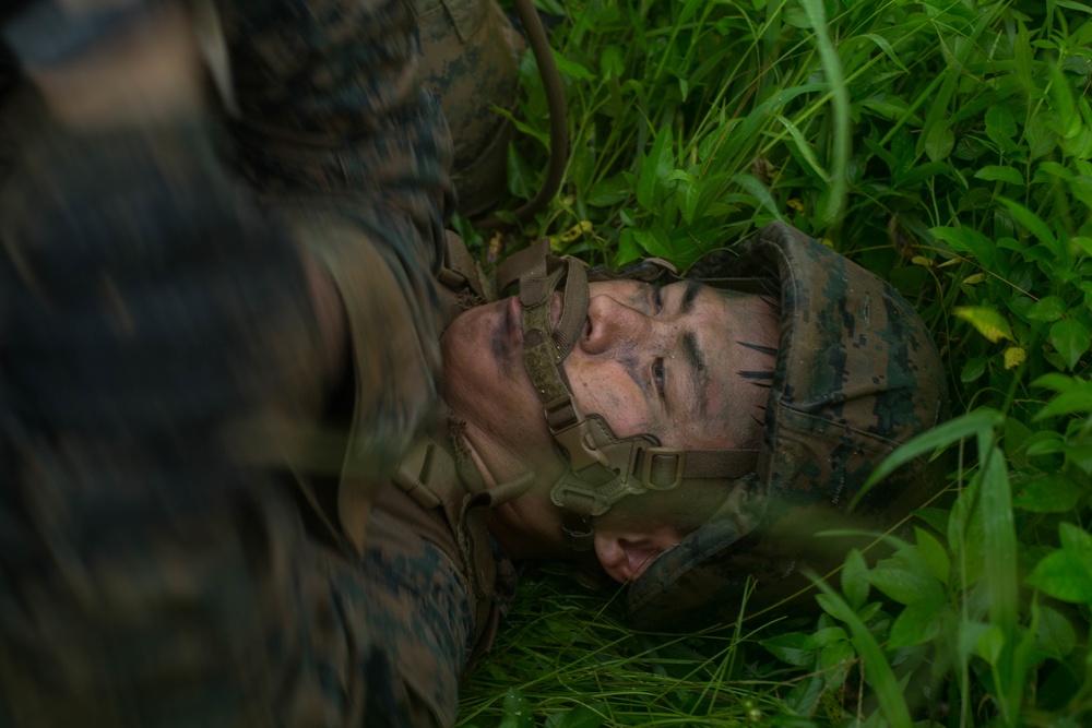 Ready? Fight! | U.S. Marines endure the culminating event during a Martial Arts Instructor Course