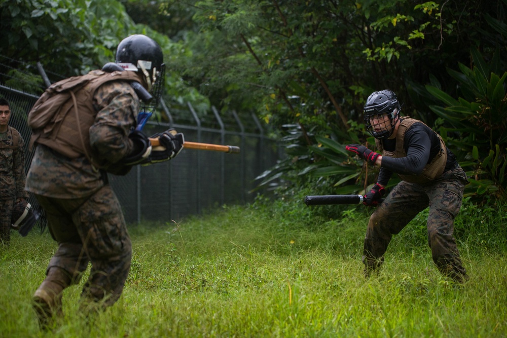 Ready? Fight! | U.S. Marines endure the culminating event during a Martial Arts Instructor Course
