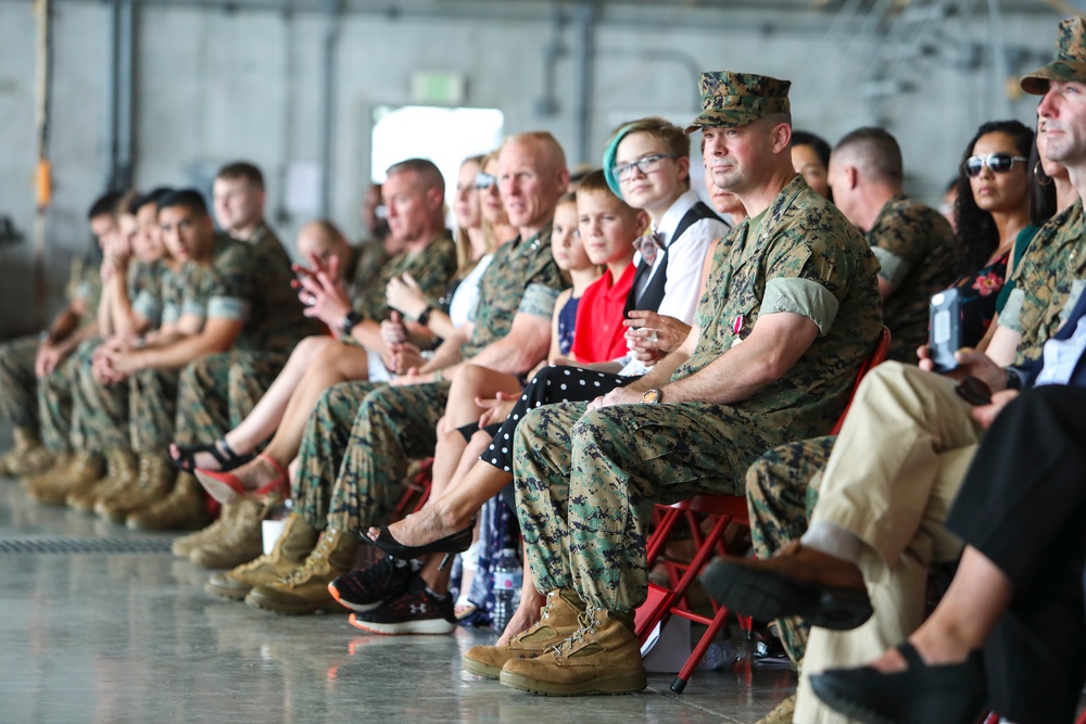 Headquarters and Headquarters Squadron Hosts Change of Command Ceremony