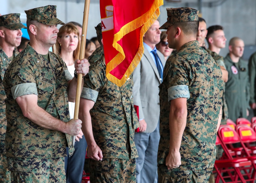 Headquarters and Headquarters Squadron Hosts Change of Command Ceremony