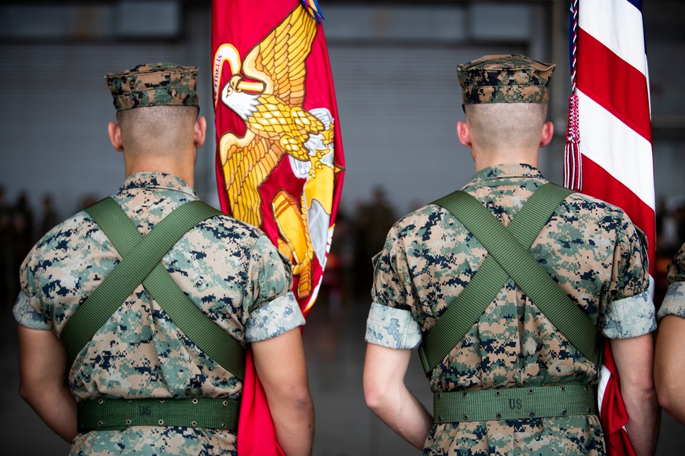 Headquarters and Headquarters Squadron Hosts Change of Command Ceremony