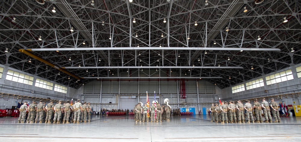 Headquarters and Headquarters Squadron Hosts Change of Command Ceremony