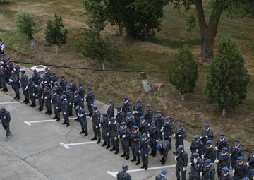 Romanian Air Force forms up on Distinguished Visitors Day