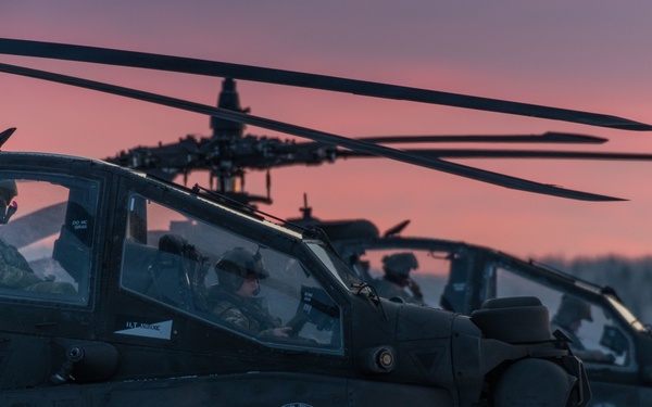 Preparing for take off