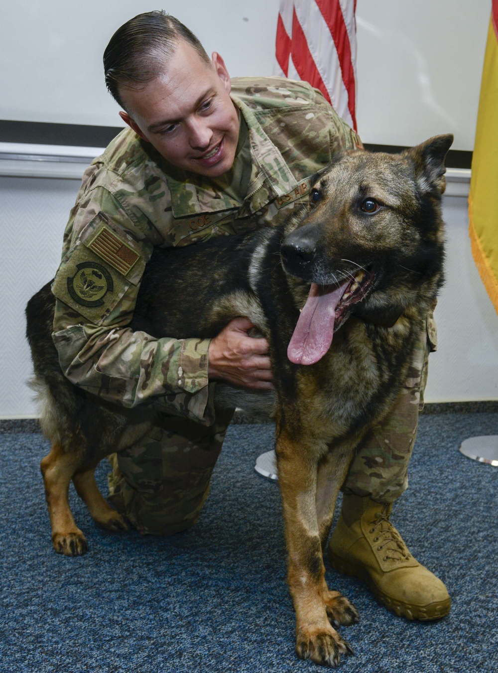 DVIDS - Images - Cop dogs honored with retirement [Image 7 of 8]