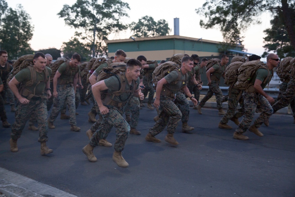 SPMAGTF-CR-AF 19.2 conducts conditioning run