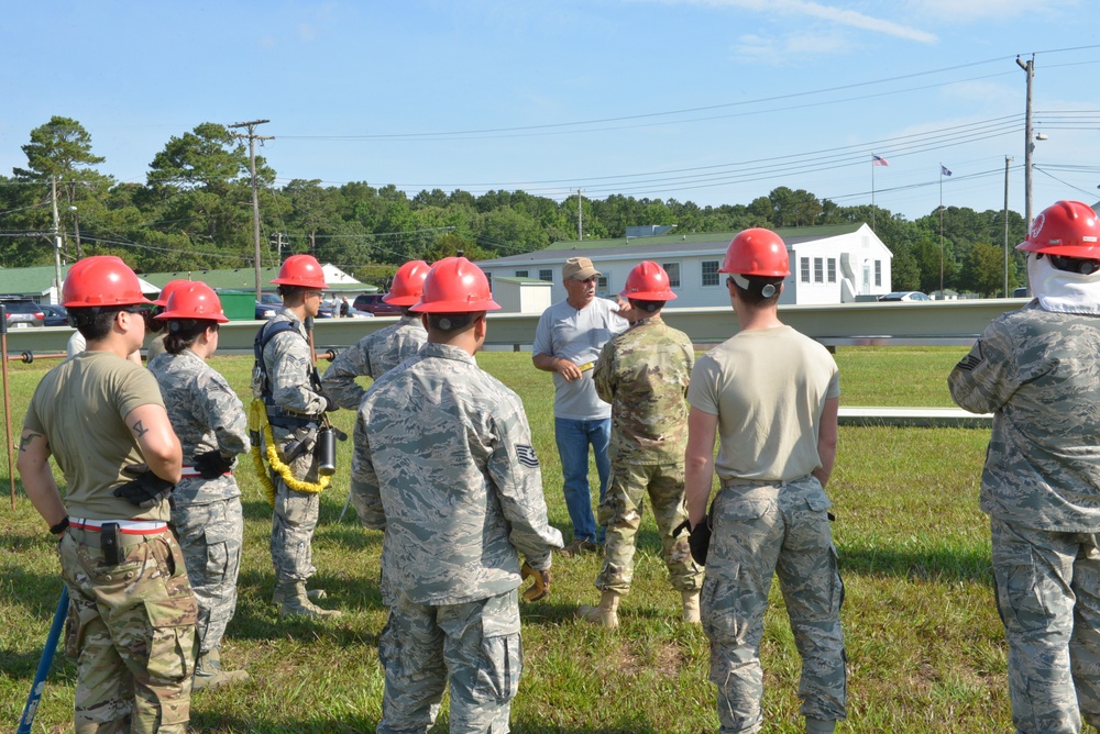 210th and 203rd REDHORSE at Camp Pendleton, Va.