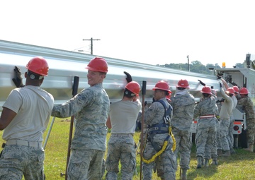 210th and 203rd REDHORSE at Camp Pendleton, Va.