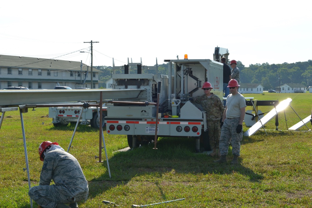 210th REDHORSE at Camp Pendleton, Va.