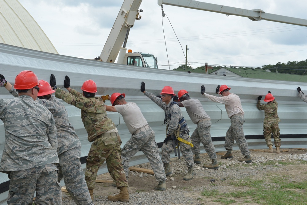 210th and 203rd REDHORSE at Camp Pendleton, Va.