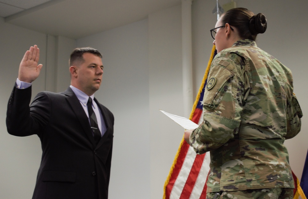 Military law specialists sworn into Michigan National Guard