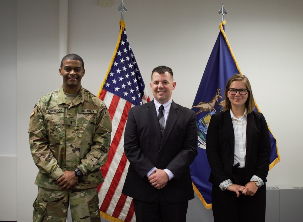 Military law specialists sworn into Michigan National Guard