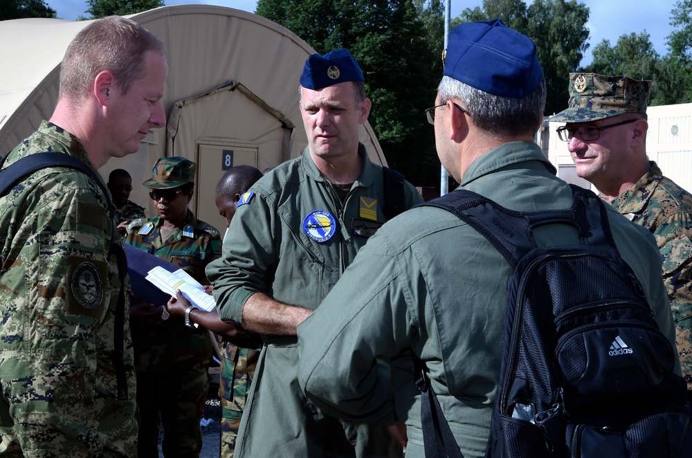 African-European Partnership Flight