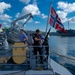 Naval ships return to Naval Base Kiel-Tirpitzhafen, Germany