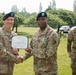 AFNORTH B Co Change of Command