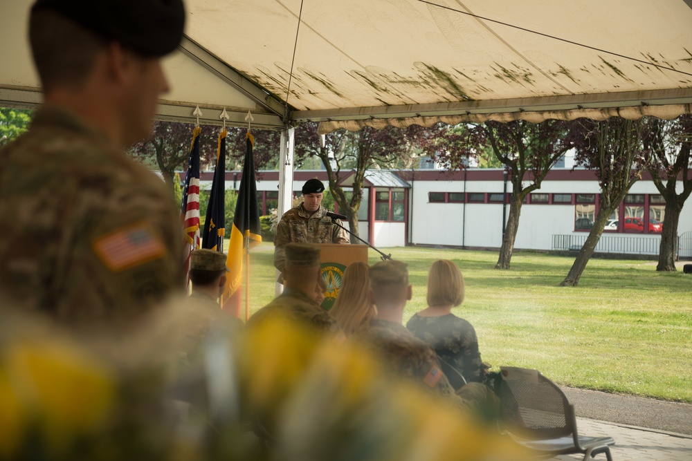 AFNORTH B Co Change of Command