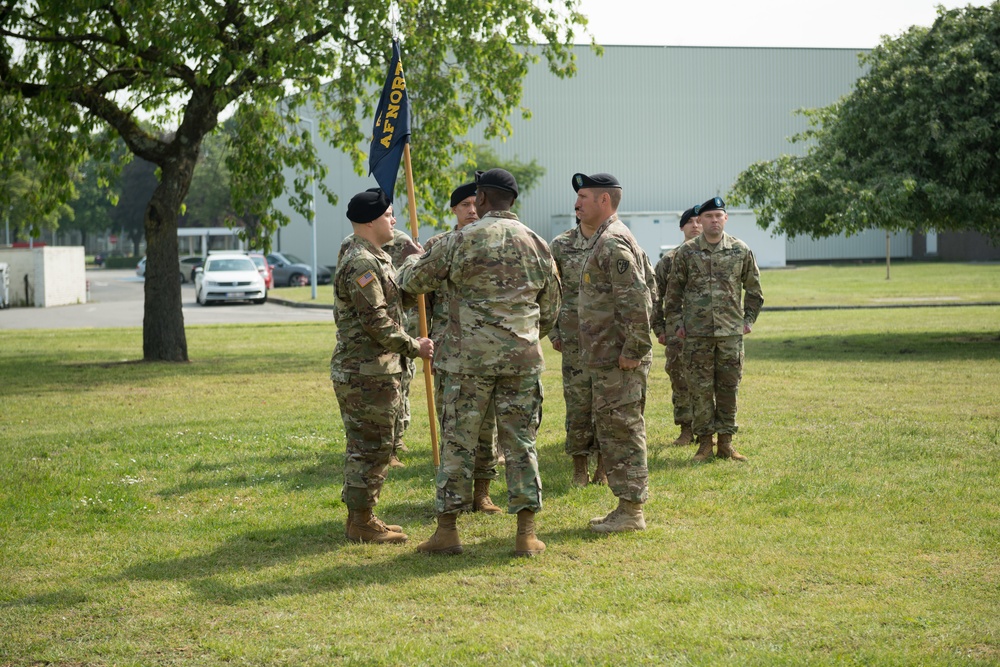 AFNORTH B Co Change of Command