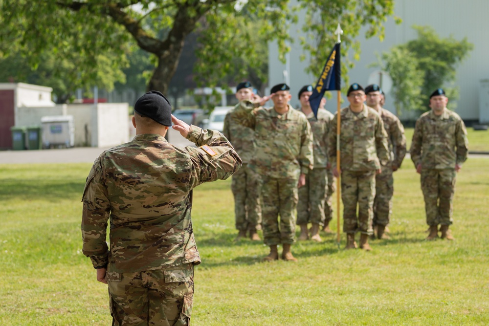 AFNORTH B Co Change of Command