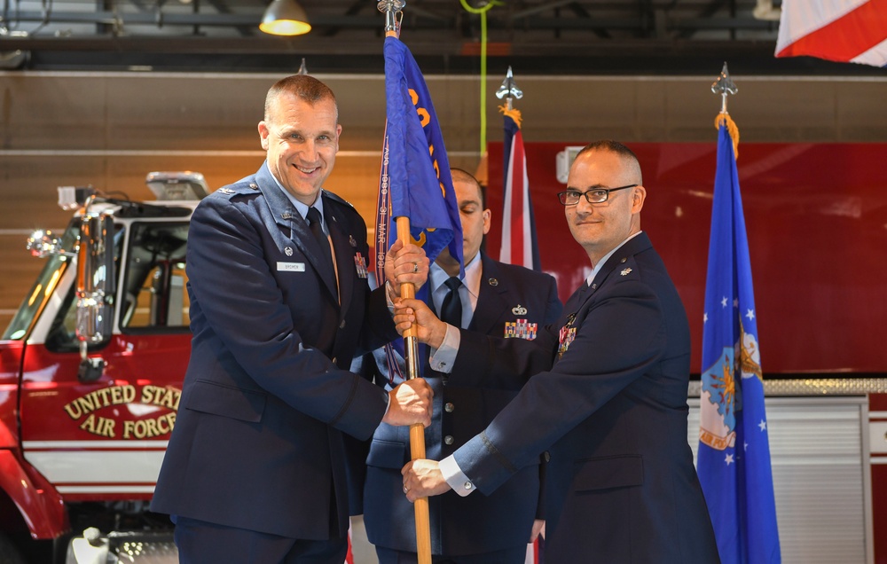 423rd Communications Squadron Change of Command