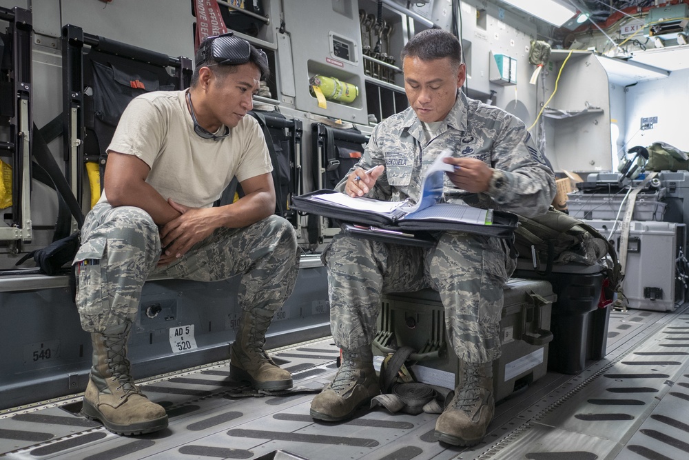 Total force maintainers generate airlift for international exercise