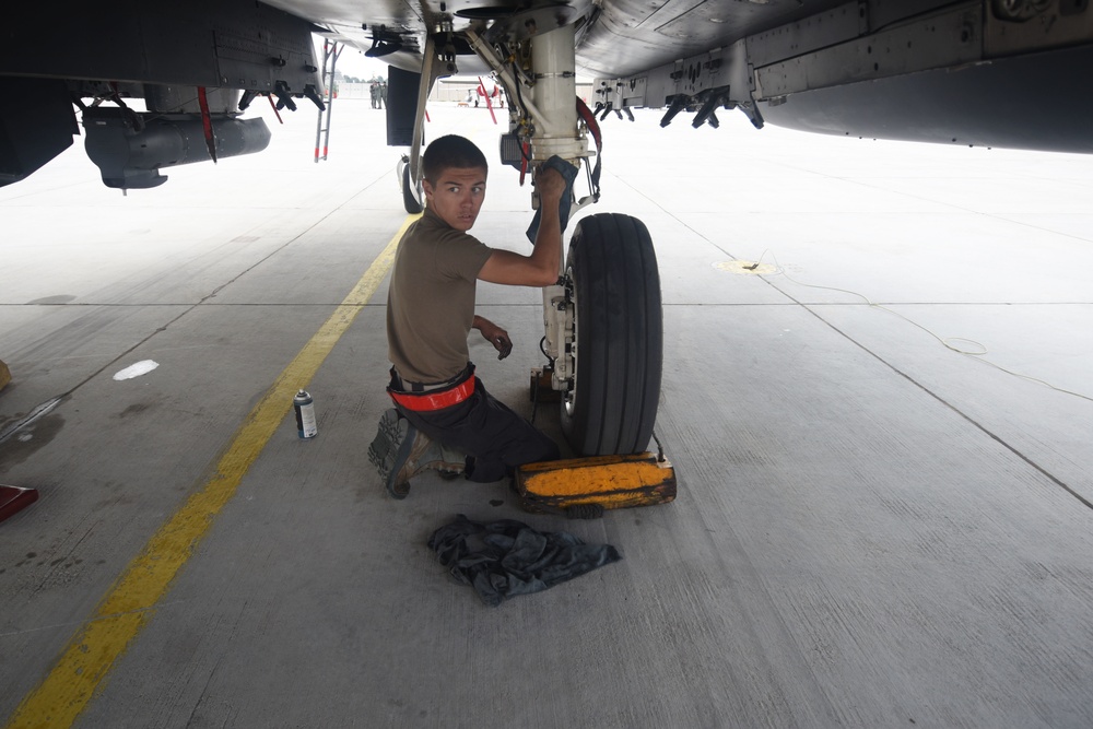 Toolbox heroes: USAF maintainers keep F-15s soaring during Exercise Anatolian Eagle