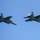 E/A-18 Growlers Fly Overhead Nimitz