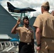 Naval Museum hosts a re-enlistment ceremony