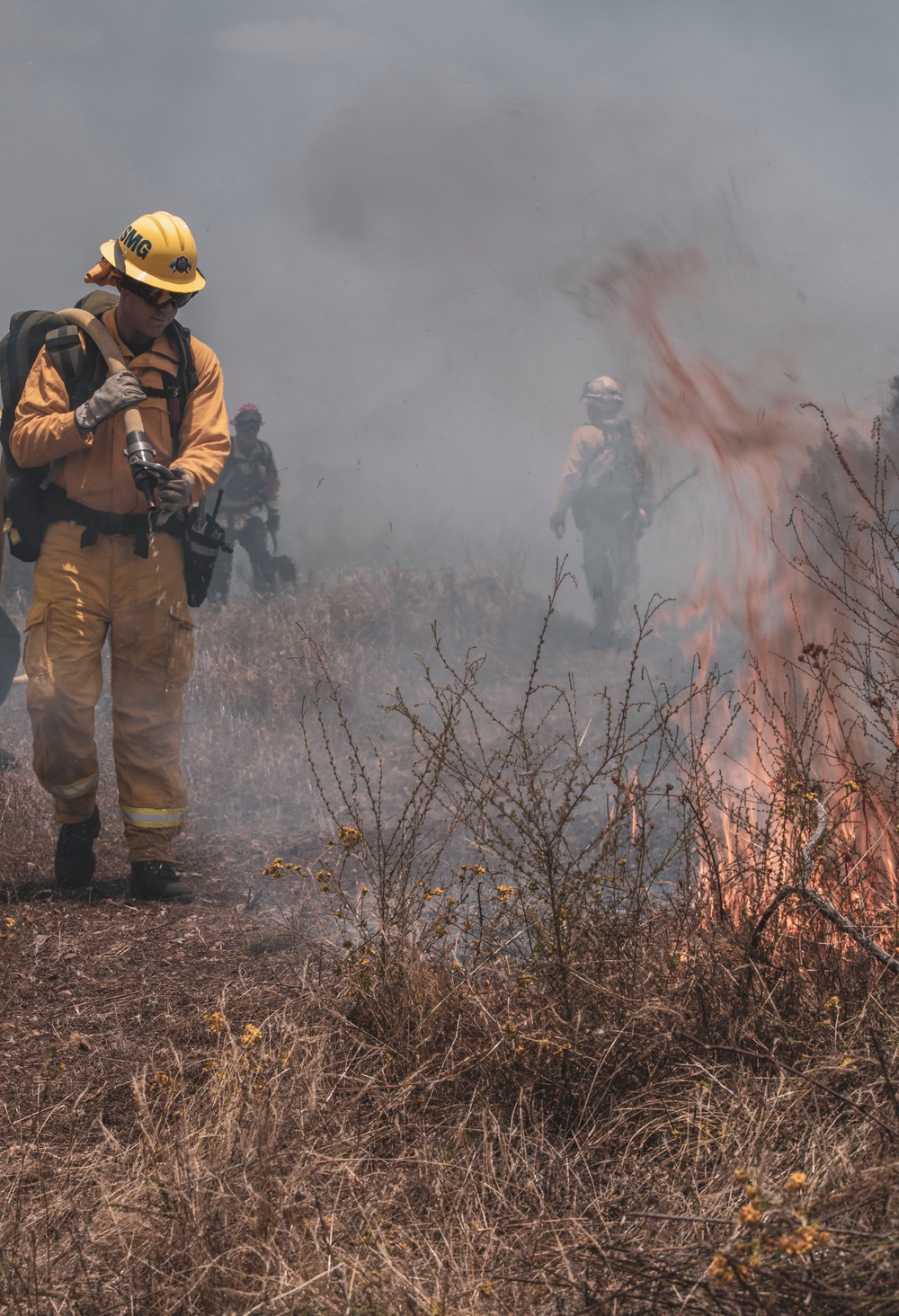 Fighting Fire with Fire! MCAS Miramar conducts controlled burns