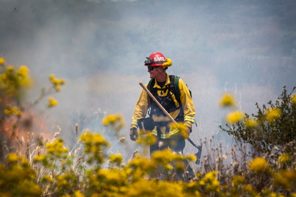 Fighting Fire with Fire! MCAS Miramar conducts controlled burns