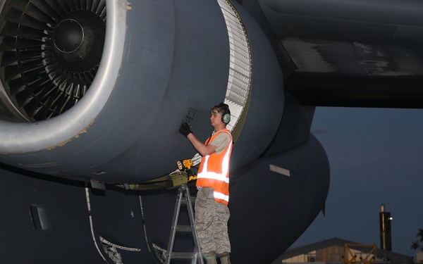 C-17 Globemaster III preps for ODF