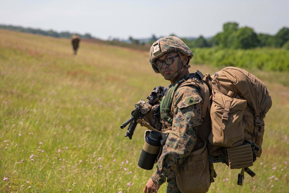 U.S. Marines Train in Sweden for BALTOPS 2019