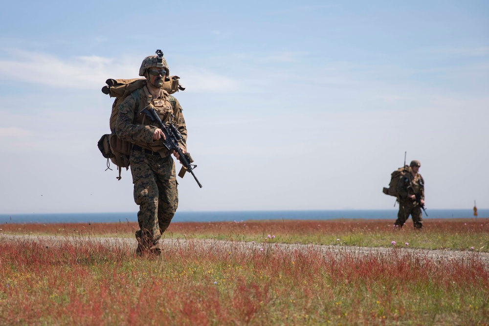 U.S. Marines Train in Sweden for BALTOPS 2019