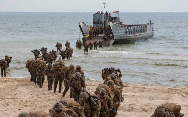 U.S. Marines Train in Sweden for BALTOPS 2019