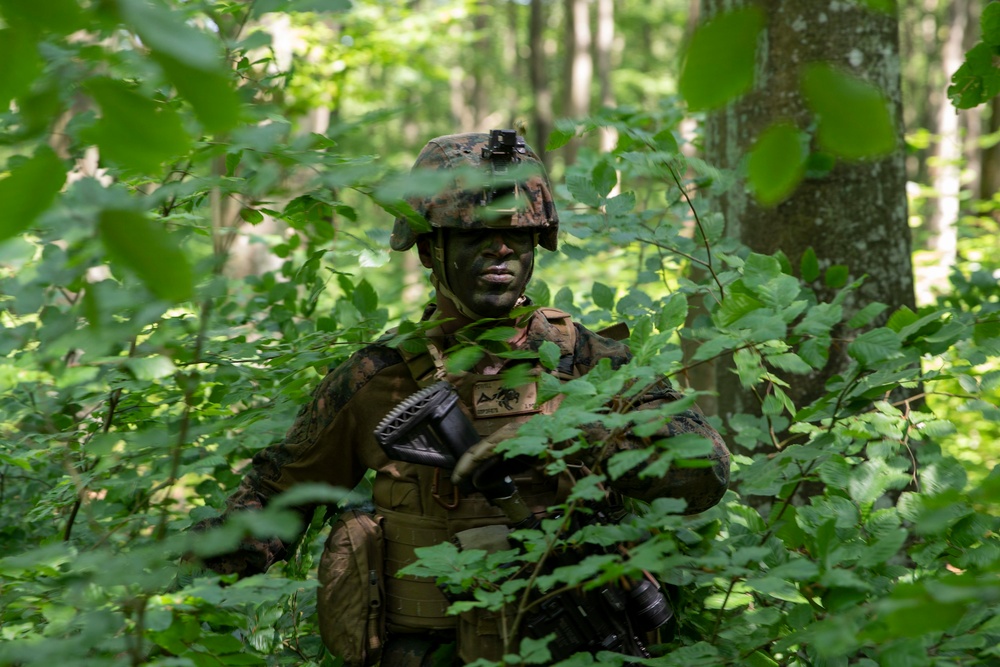 U.S. Marines Train in Sweden for BALTOPS 2019