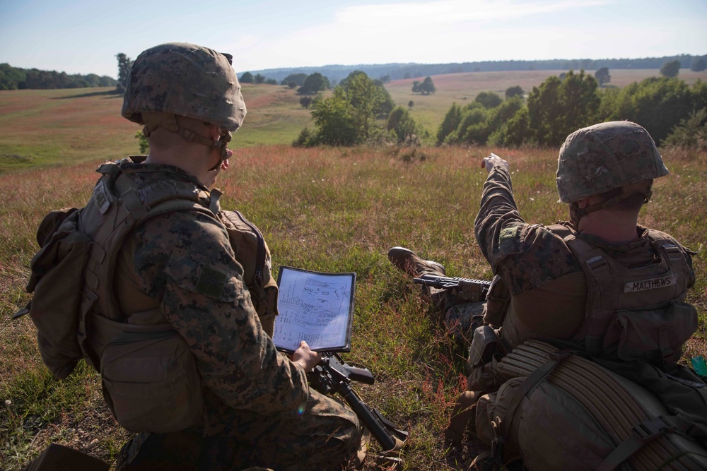 U.S. Marines Train in Sweden for BALTOPS 2019