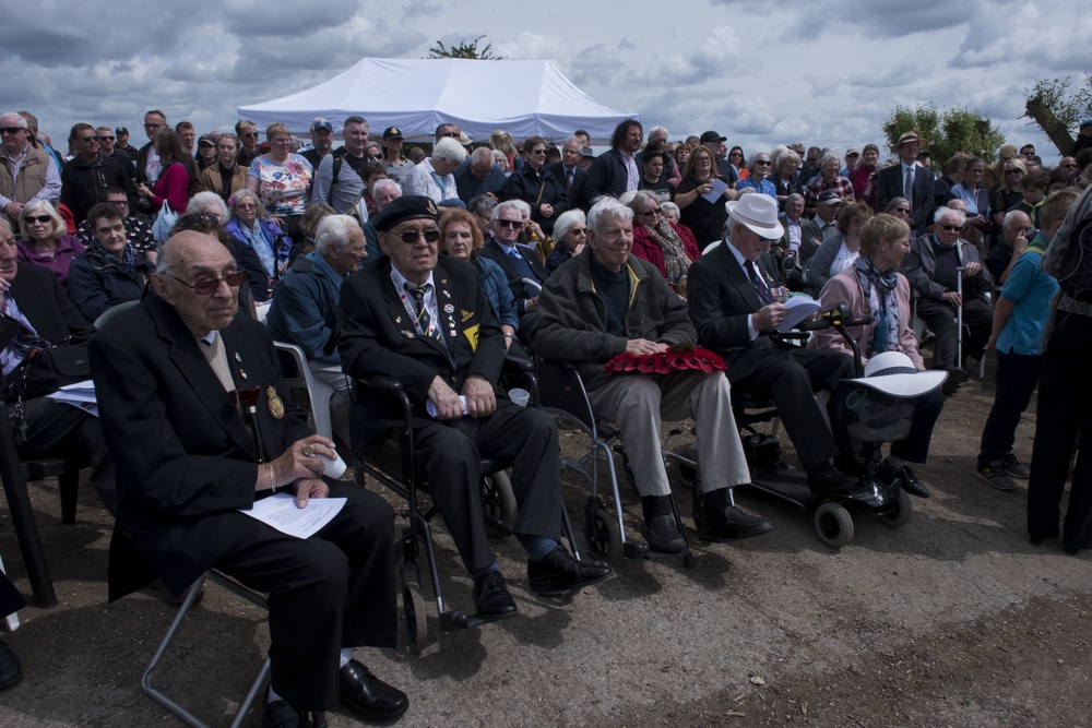 Joint Base Charleston members participate in UK memorial service