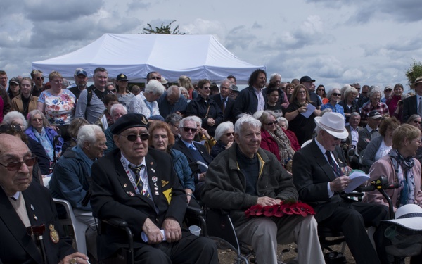 Joint Base Charleston members participate in UK memorial service