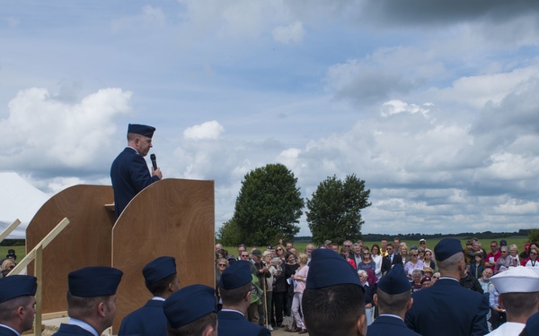 Joint Base Charleston members participate in UK memorial service
