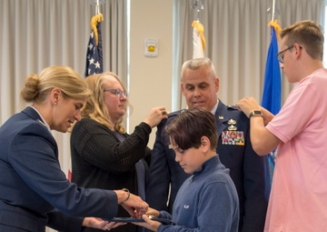 Lt. Col. Sean D. Riley promoted to the rank of Colonel in the Massachusetts Air National Guard
