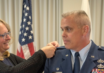 Lt. Col. Sean D. Riley promoted to the rank of Colonel in the Massachusetts Air National Guard