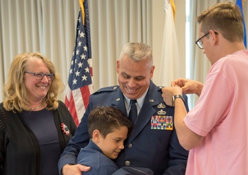 Lt. Col. Sean D. Riley promoted to the rank of Colonel in the Massachusetts Air National Guard